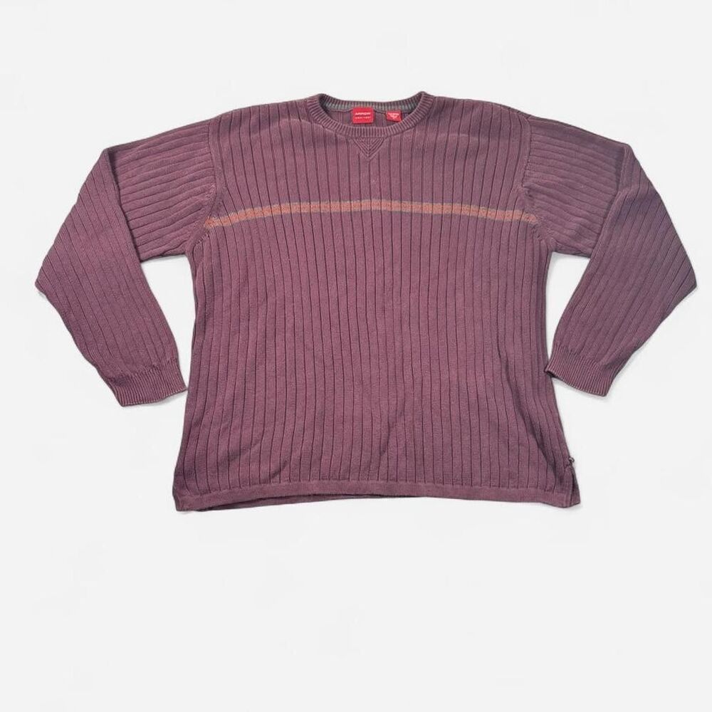 Arrow Men's Burgundy and Red Jumper